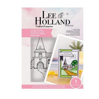 Crafter's Companion Lee Holland Clear Stamp - Village Church